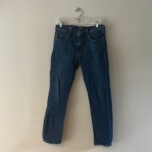 Liverpool Modern Straight Cut Blue Jeans